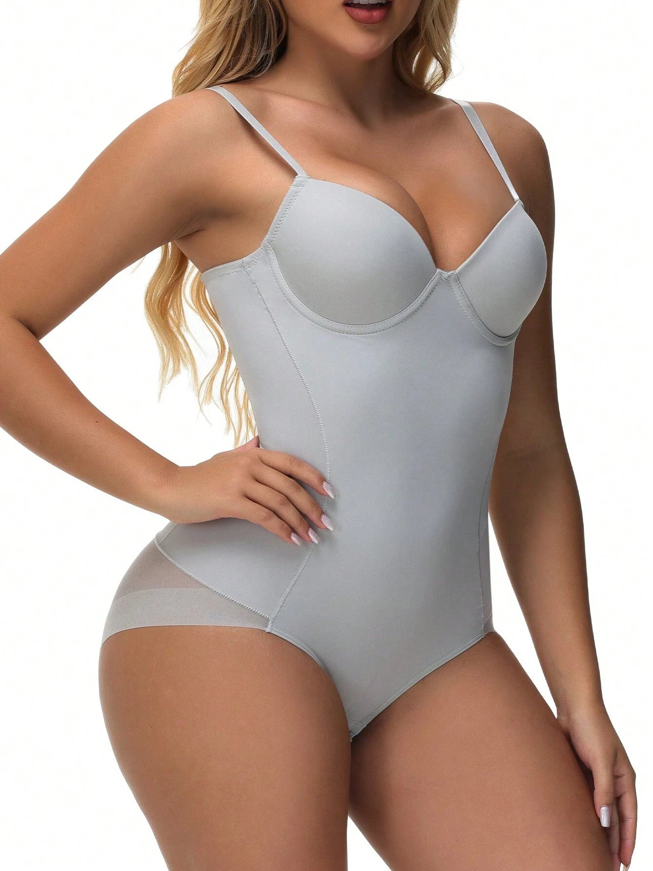 Women's Waist Trainer Shaping Bodysuit With Boning Full Body Tummy Control Shapewear Waist Trainer Corset