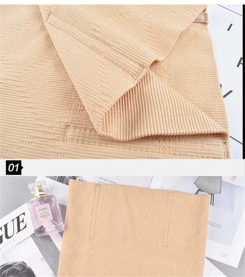 High-Waist Women's Shaping Panties - Breathable Slimming Tummy Control Hip-Lifting Corset Briefs Body Shapewear Underwear