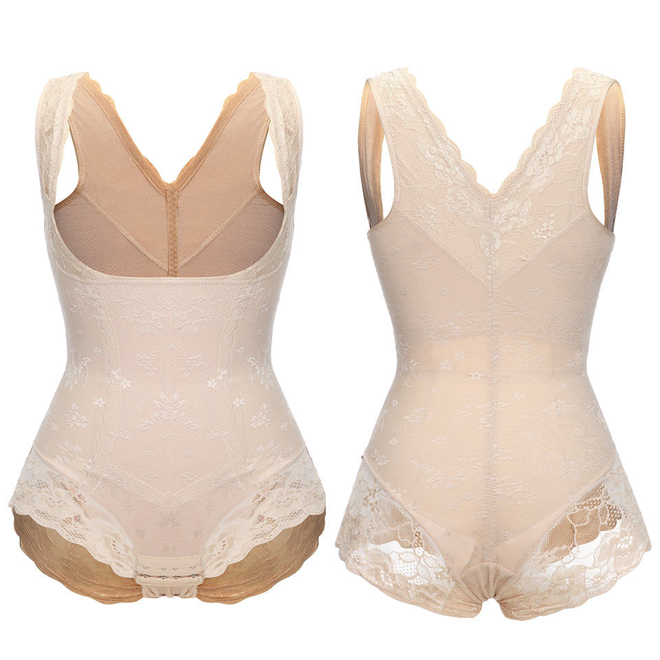 Women Shapewear Waist Trainer Bodysuits Slimming Underwear Seamless Full Body Shaper Firm Control Bodybriefer Postpartum Fajas