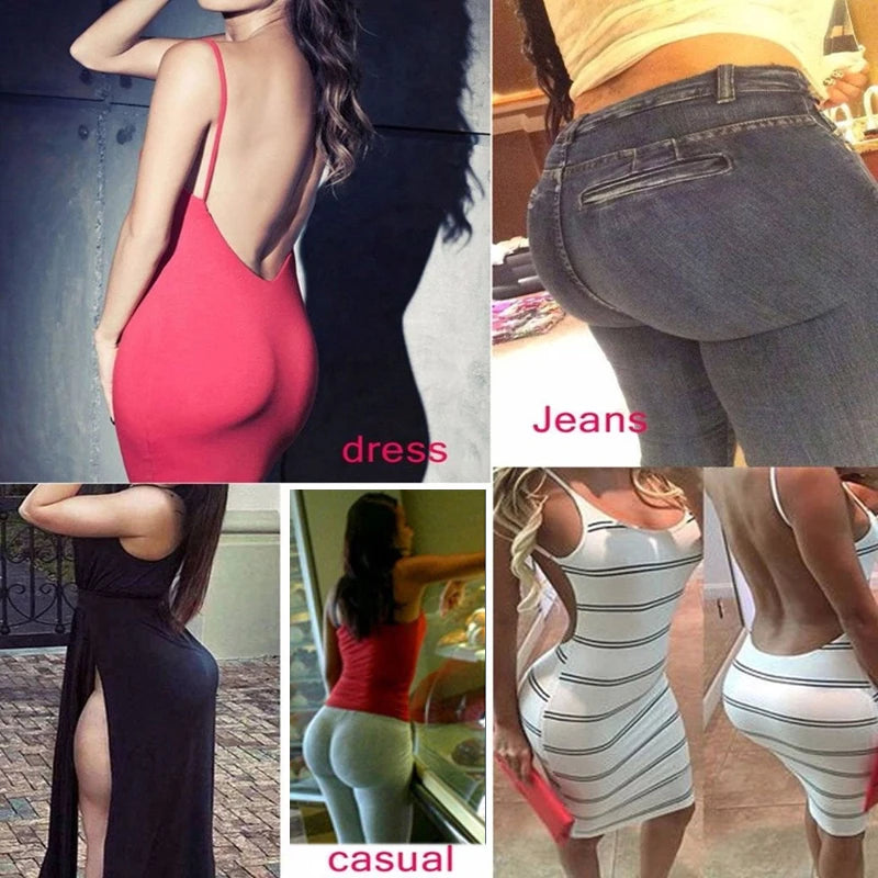 Women Shaper Pants Sexy Boyshort Panties Woman Fake Underwear Push Up Padded Panties Buttock Shaper Butt Lifter Hip Enhancer