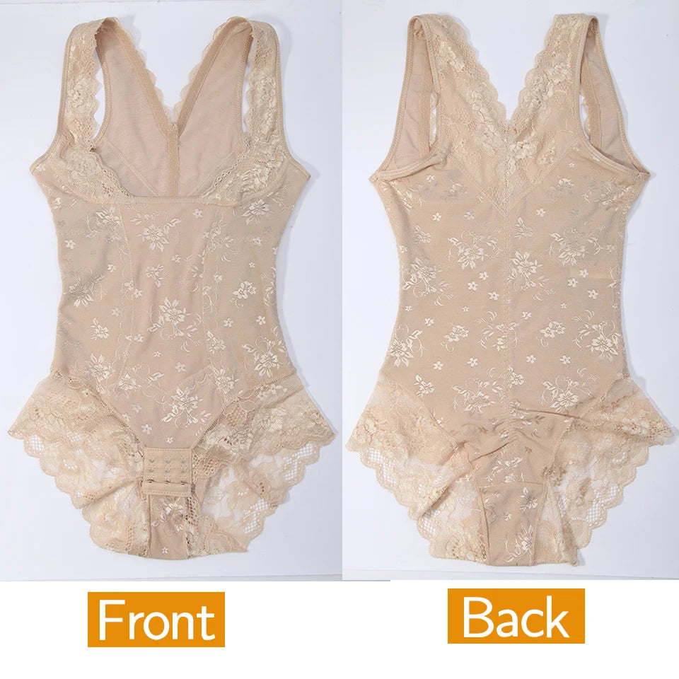 Women's Shapewear Waist Trainer Bodysuits Slimming Underwear Seamless Full Body Shaper Firm Control Bodybriefer Postpartum Fajas