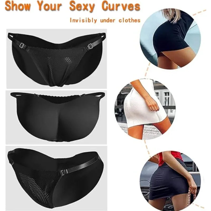 Sexy Fake Ass Body Shapers Women Underwear Butt Lifte Plus Size Padded Panties Buttocks Enhancer Hip Pads Shapewear Winter Faja