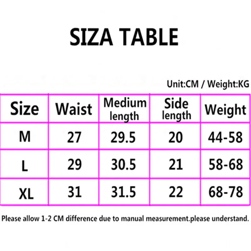 Sexy Women's body shaping underwear high waisted body shaping shorts hip lifting underwear thigh slimming shapewear belt