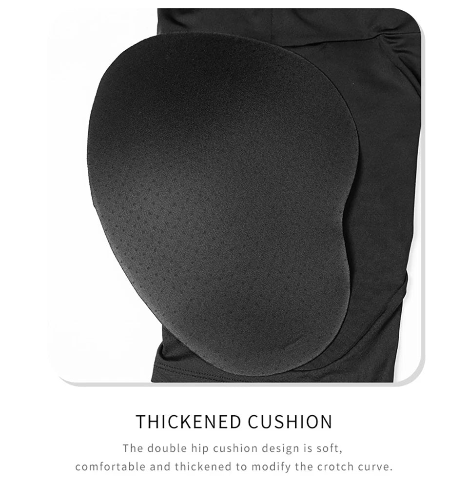 Women Upgraded Butt Lifing Shapewear Hourglass Body Shaper Bodysuit with Side Hip Pads Booty Enhancer Tummy Control Corset Fajas