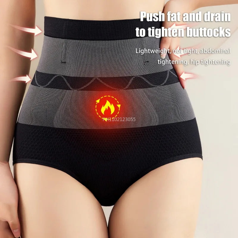 Belly Slimming Panties Waist Trainer Body Shapers Women Seamless Tummy Control Underwear Postpartum High Waist Shapewear Panty