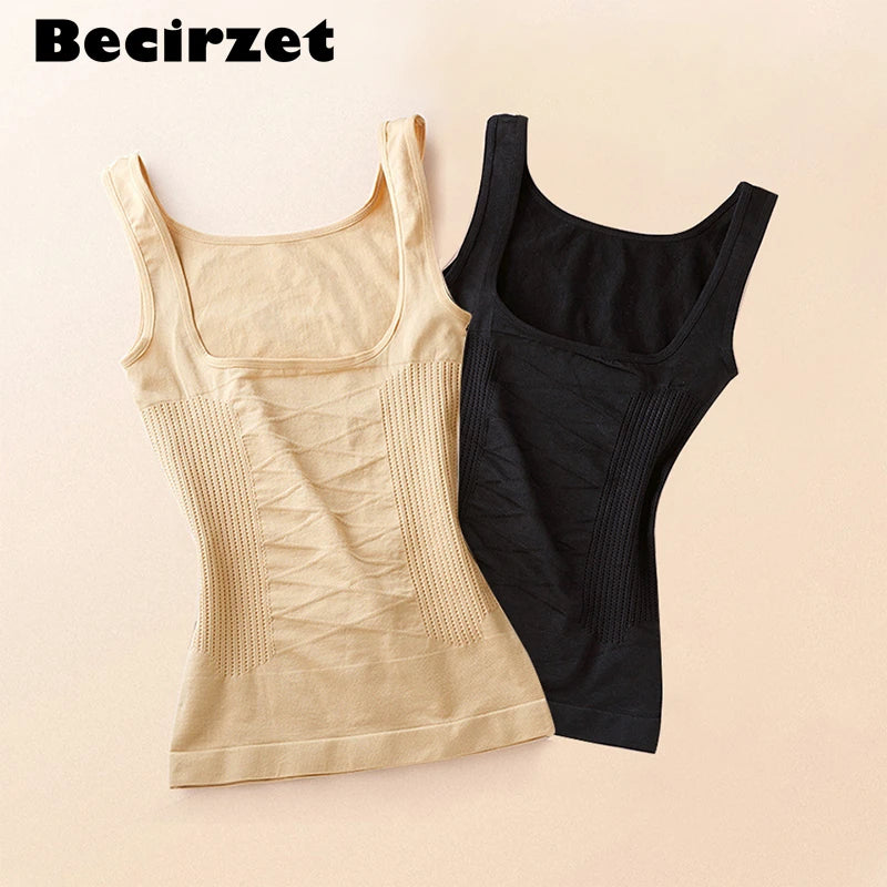 Body Shapers Women'S Underwear Modeling Strap Loses Belly Corset For Slimming Top Armpit Waist Trainer Tummy Control Shapewear