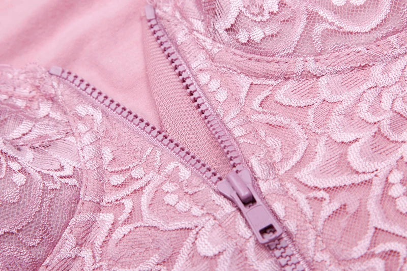 Women's Shapewear With Bra There Are Underwired free Body Shaper Slimming Clothes Front zipper top ﻿