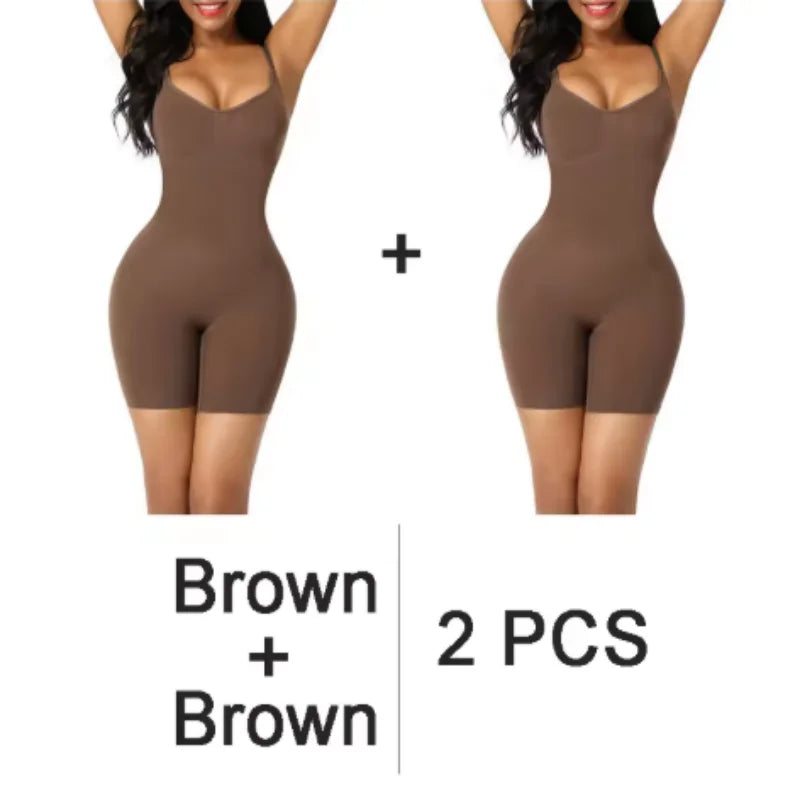 Shapewear Bodysuit For Women Fajas Seamless Full Body Shaper Waist Trainer Push Up Corset Tummy Control Butt Lifter Slimming