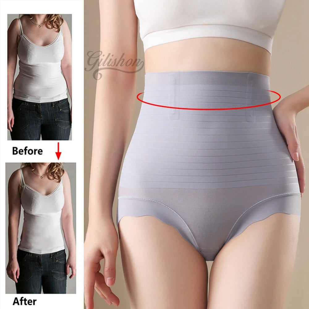 Slimming Shorts Women Body Shaper High Waist Flat Belly Sheathing Panties Hip Lift Shaping Underwear Tummy Control Shapewear