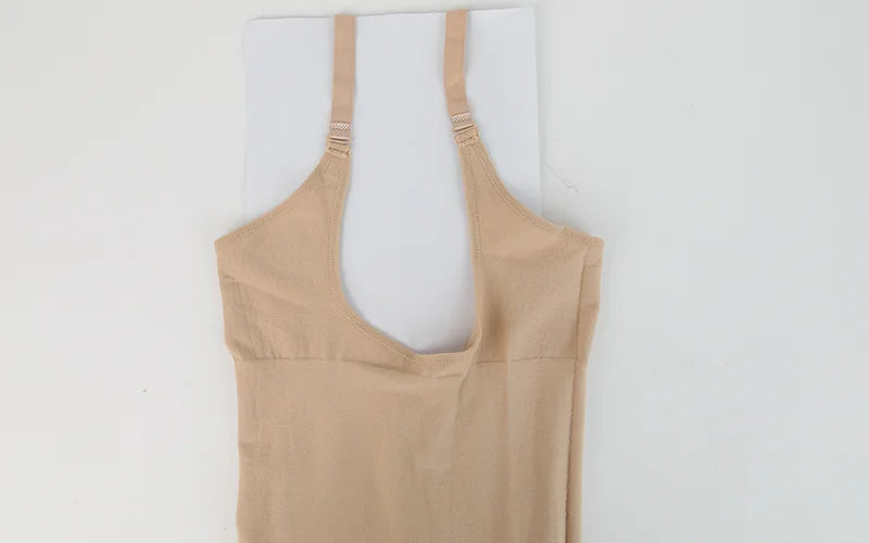 Shapewear Bodysuit for Women Underbust Full Body Shaper Slimming Short Tummy Control Waist Trainer Open Crotch Corset Fajas