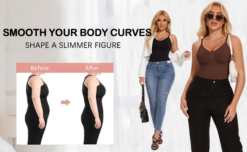 Shapewear Bodysuits for Women Tummy Control Full Body Shaper Thigh Slimmer Shorts Waist Trainer Slimming Underwear Belly Fajas