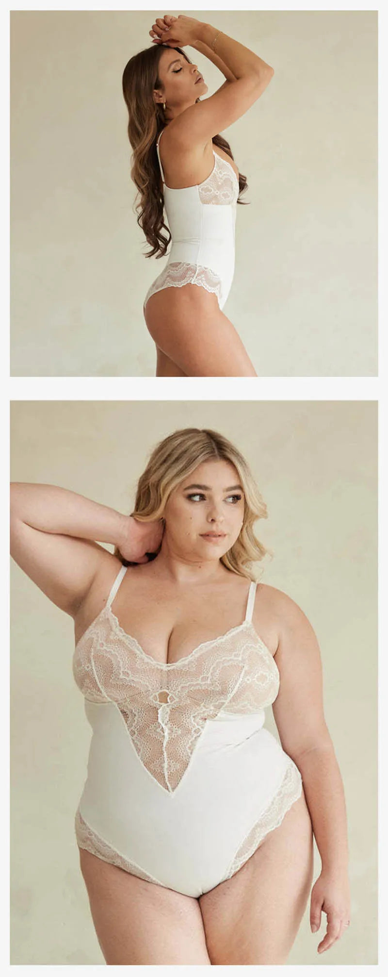 Women's Shapewear Body Shaper Sexy Lace V Neck Bodysuits OpenBody Suit Sexy Jumpsuit Underwear Lingerie