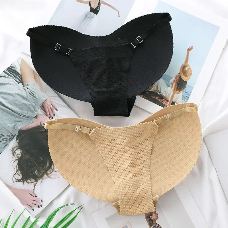 Sexy Fake Ass Body Shapers Women Underwear Butt Lifte Plus Size Padded Panties Buttocks Enhancer Hip Pads Shapewear Winter Faja