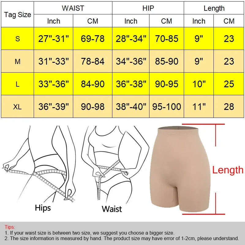 Women's High Waisted Shapewear Shorts Smooth New Shaping Boyshorts Panties Tummy Control Underwear Slimming Shapers Short