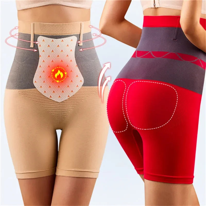 Belly Slimming Panties Waist Trainer Body Shapers Women Seamless Tummy Control Underwear Postpartum High Waist Shapewear Panty