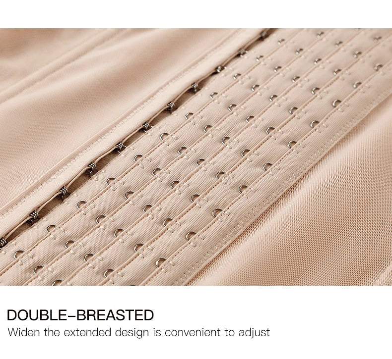 Women Sexy Body Shaper Waist Corset Upper Support Gather Vest-style Body Shaper Postpartum Abdomen Corset Fajas Colombianas