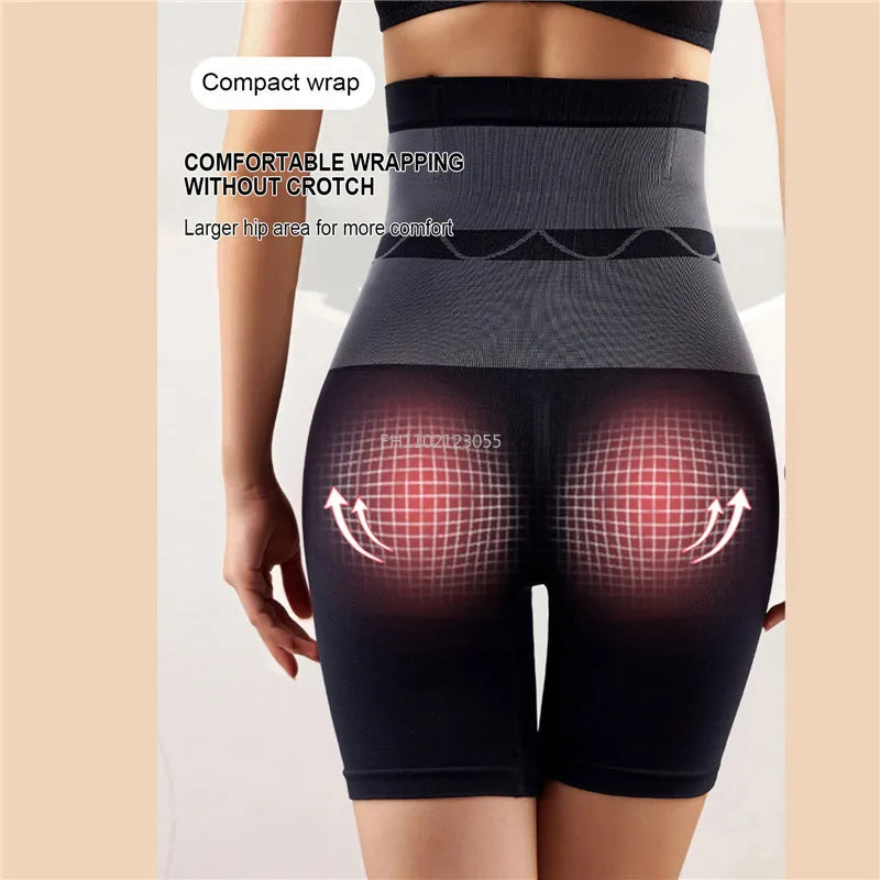 Belly Slimming Panties Waist Trainer Body Shapers Women Seamless Tummy Control Underwear Postpartum High Waist Shapewear Panty