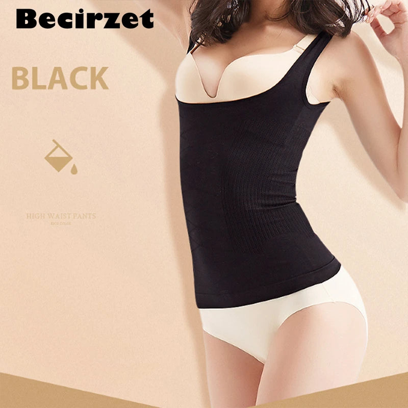 Body Shapers Women'S Underwear Modeling Strap Loses Belly Corset For Slimming Top Armpit Waist Trainer Tummy Control Shapewear