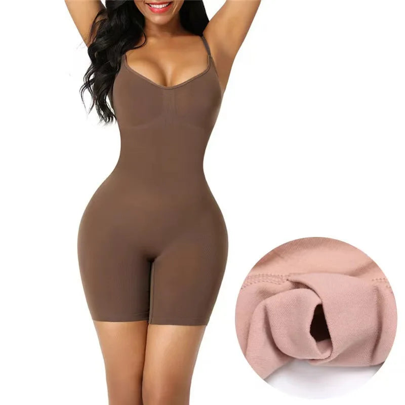 Shapewear Bodysuit For Women Fajas Seamless Full Body Shaper Waist Trainer Push Up Corset Tummy Control Butt Lifter Slimming