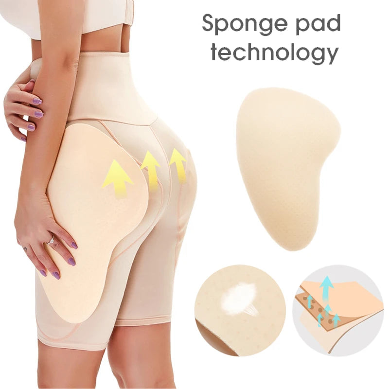 Hip Shapewear Short Women Butt Lifter Shaper Panties Sexy Body Shaper Push Up Panties Hip Enahncer Shapewear with Pads