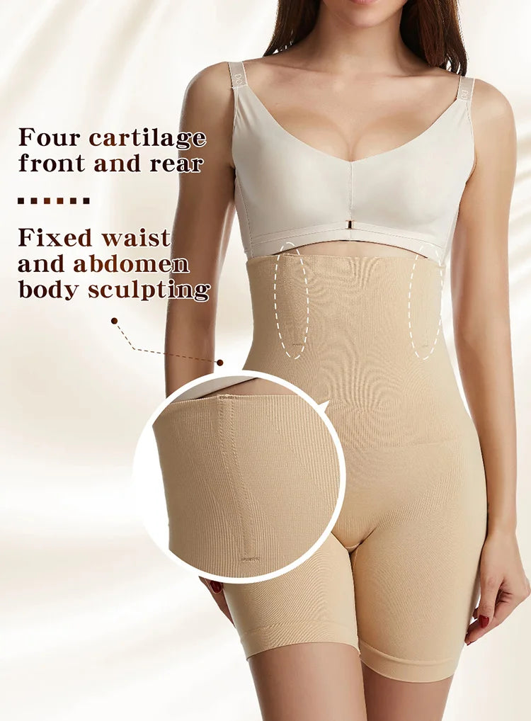 Shapewear for Women High Waist Trainer Panties Tummy Control Hip Butt Lifter Shorts Slimming Sheath Ladies Mid Thigh Body Shaper
