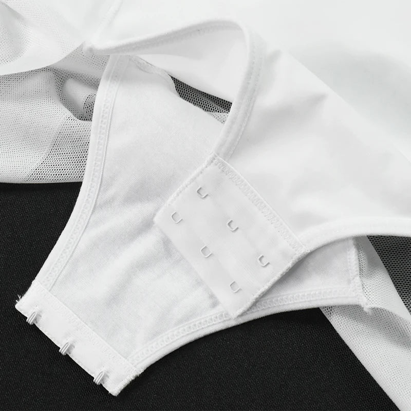 Sexy Underwear Women Fantasy Bodysuit Waist Shapers Female Modeling Strap Hip Lace Underwear Open Crotch Shapewear With A Bra