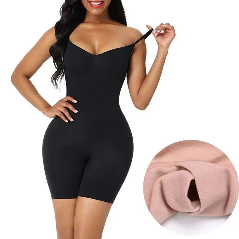 Shapewear Bodysuit For Women Fajas Seamless Full Body Shaper Waist Trainer Push Up Corset Tummy Control Butt Lifter Slimming