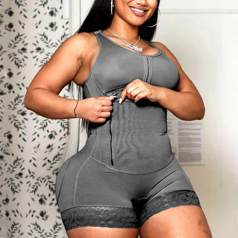 AfruliA Full Body Shapers Fajas Colombianas Girdles Bodysuits Corset Postpartum Belt Slimming Underwear Waist Trainer Shapewear