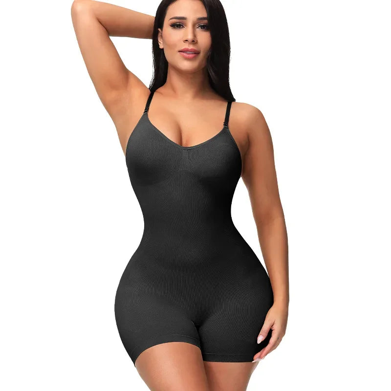 Women Bodysuit Shapewear Full Body Shaper Tummy Control Slimming Sheath Butt Lifter Push Up Thigh Slimmer Abdomen Shapers Corset