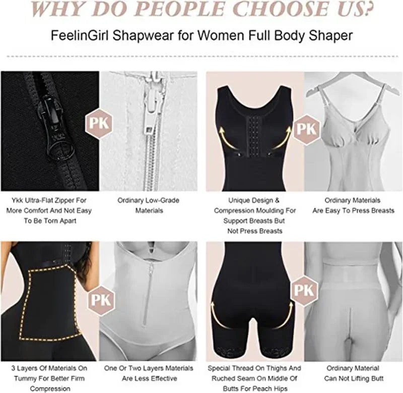 AfruliA Full Body Shapers Fajas Colombianas Girdles Bodysuits Corset Postpartum Belt Slimming Underwear Waist Trainer Shapewear