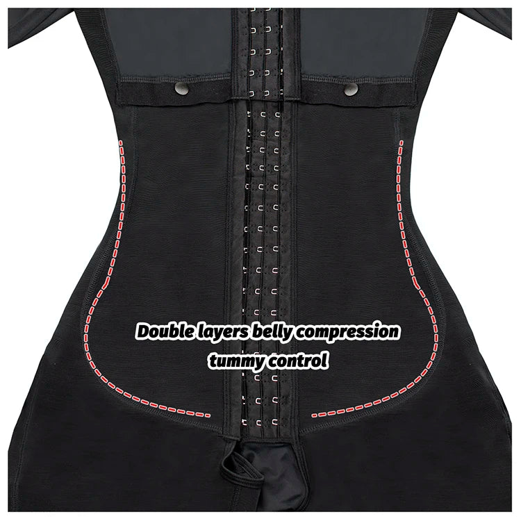 Girdles Shapewear Faja Colombianas Shaper Bodysuits Tummy Slimming Corset Full Body Reducer Postpartum Carving Bodices Sheath