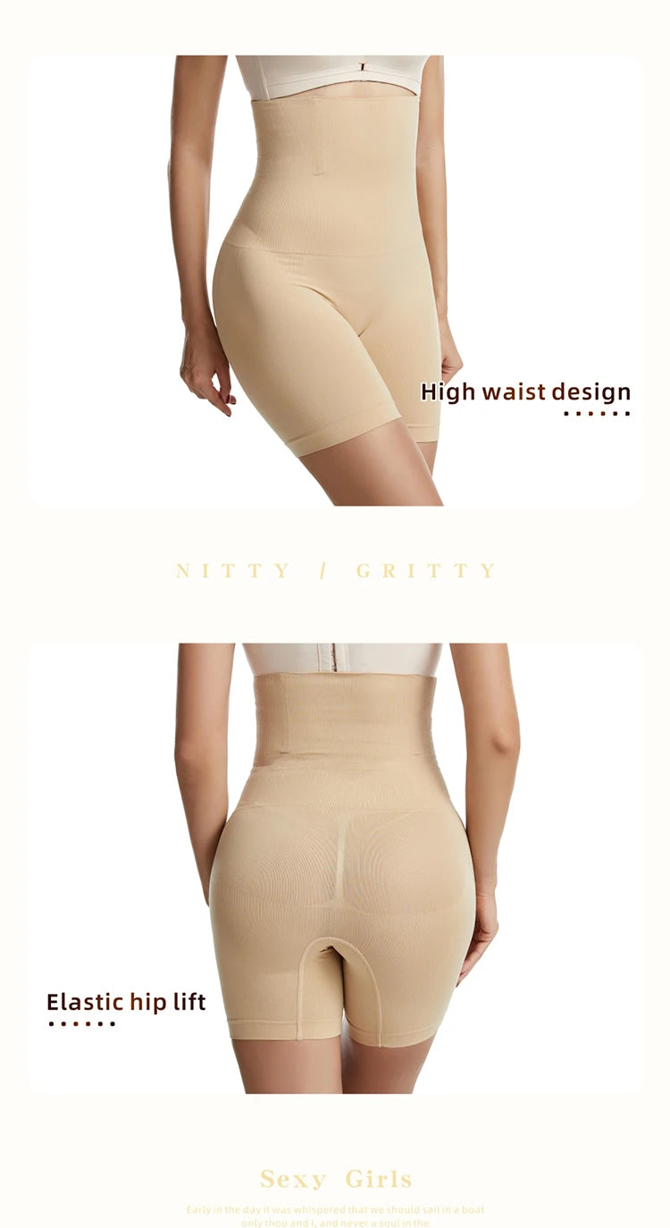 Shapewear for Women High Waist Trainer Panties Tummy Control Hip Butt Lifter Shorts Slimming Sheath Ladies Mid Thigh Body Shaper