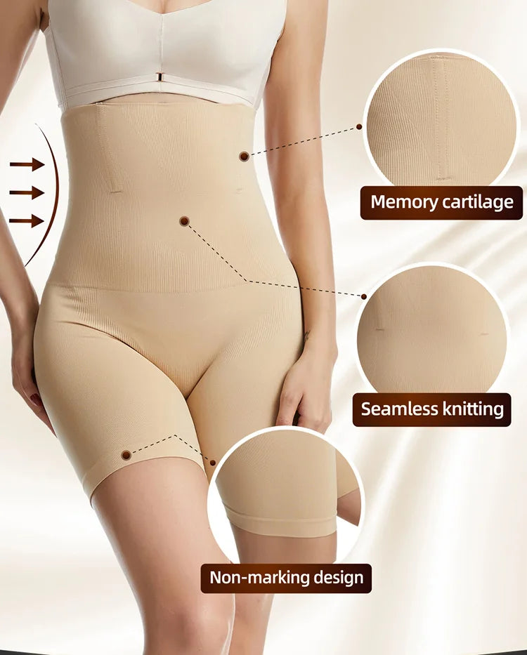 Shapewear for Women High Waist Trainer Panties Tummy Control Hip Butt Lifter Shorts Slimming Sheath Ladies Mid Thigh Body Shaper