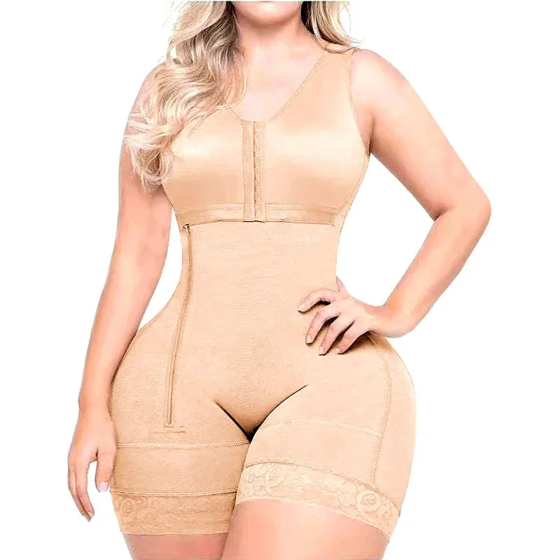 AfruliA Full Body Shapers Fajas Colombianas Girdles Bodysuits Corset Postpartum Belt Slimming Underwear Waist Trainer Shapewear