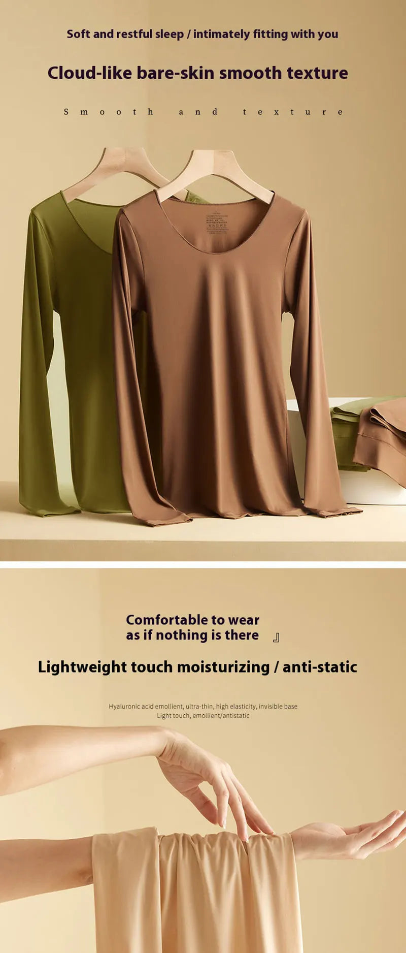 Women's Thermal Underwear Winter Clothes Seamless Thick Double Layer Warm Lingerie Women Thermal Clothing Set Woman 2 Pieces