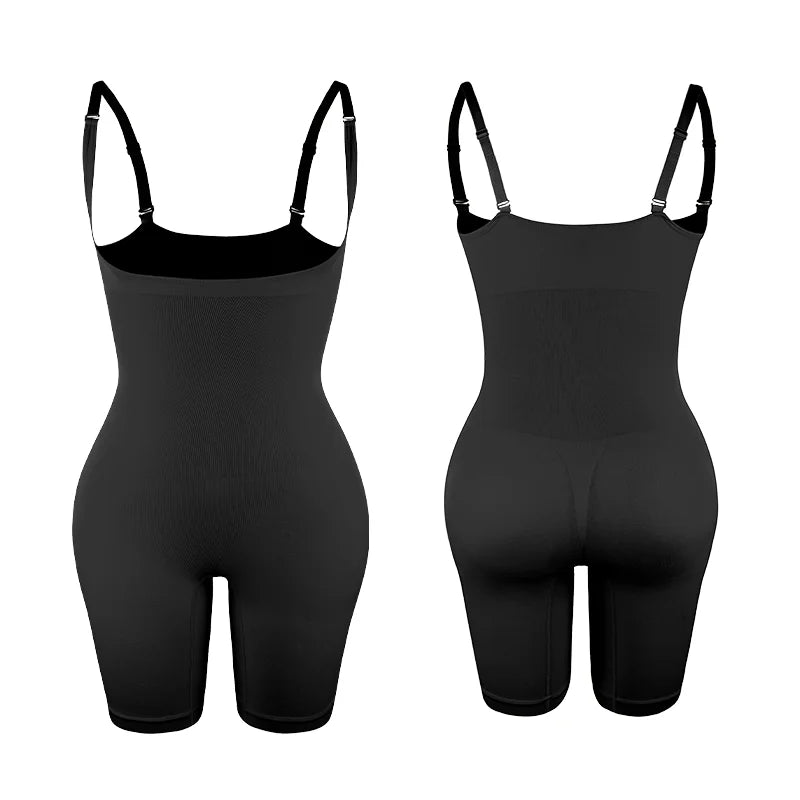 Shapewear Bodysuit for Women Tummy Control Full Body Shaper Thigh Slimmer Shorts Waist Trainer Slimming Underwear Belly Fajas