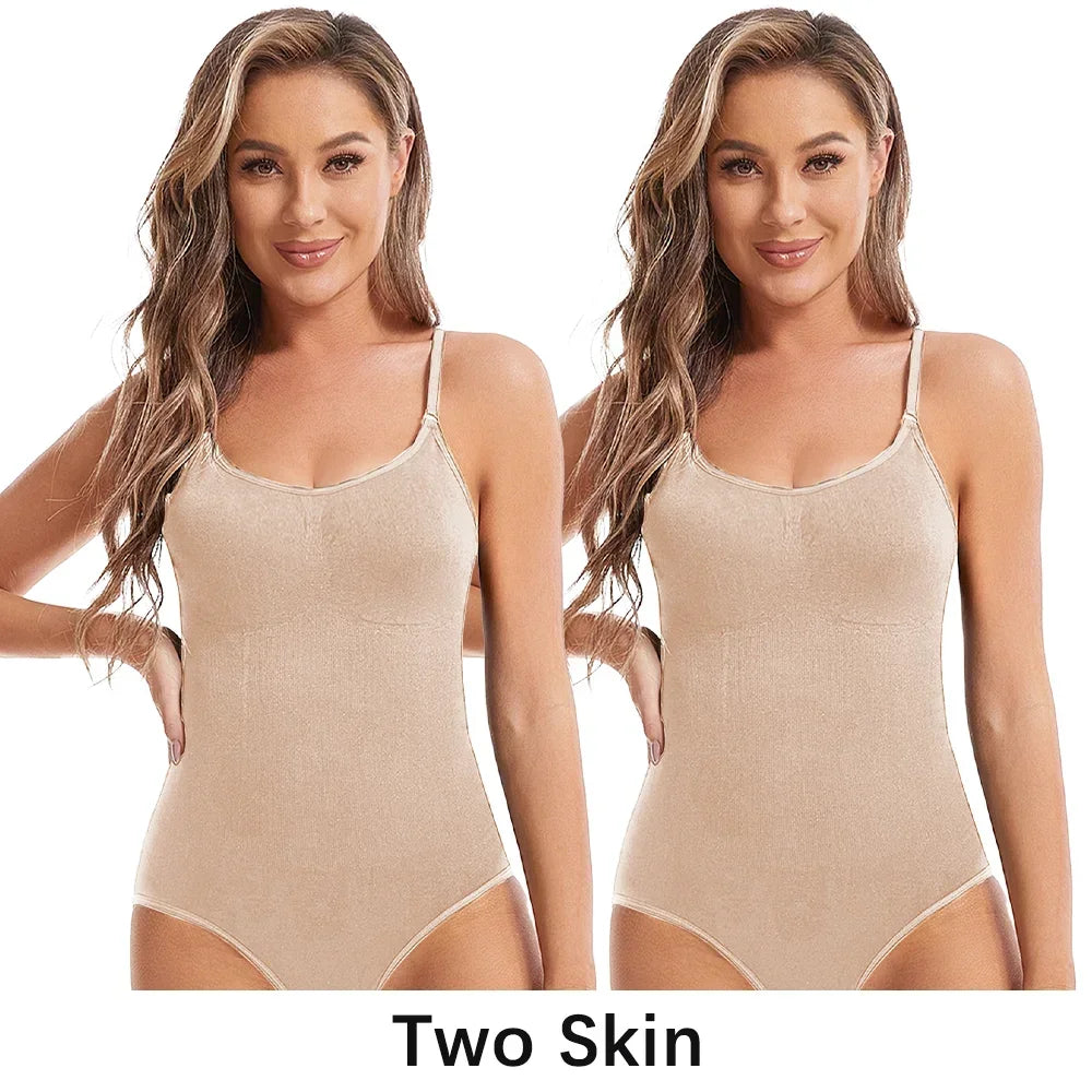 Women Slimming Shapewear Seamless Slimming Butt Lifter Full Body Shaper Smooth Out Bodysuit Open Crotch High Elastic Body Suits