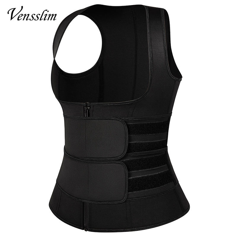 Women Waist Trainer Vest Body Shaper Neoprene Sauna Sweat Suit Slimming Sheath Workout Corset Top Shapewear Fitness Trimmer Belt