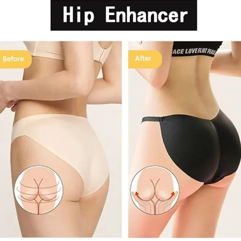 Sexy Fake Ass Body Shapers Women Underwear Butt Lifte Plus Size Padded Panties Buttocks Enhancer Hip Pads Shapewear Winter Faja