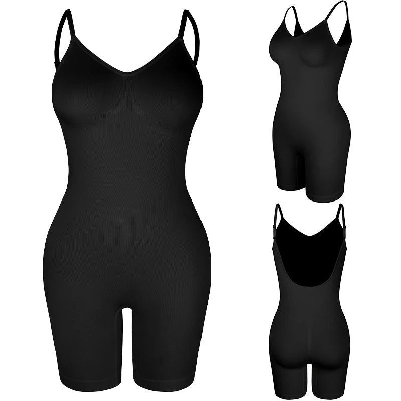 Low Back New Bodysuit Shapewear Women Mesh Butt Lifter Smooth Body Shaper Backless Slimming Sheath Flat Belly Corset