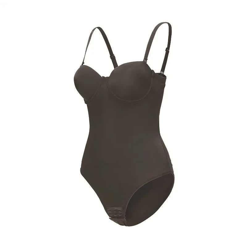 Women Summer New Plus Size Body Shaper Ladies With Steel Rims Bras Jumpsuit Dress Specific Strapless Seamless Shapewear