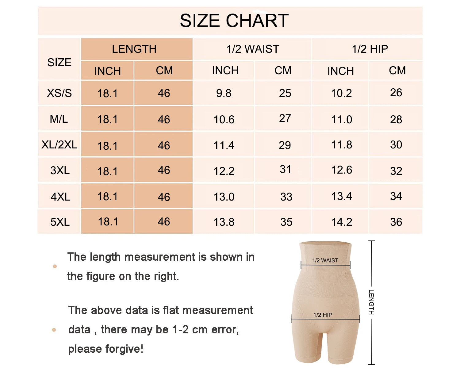Shapewear for Women High Waist Trainer Panties Tummy Control Hip Butt Lifter Shorts Slimming Sheath Ladies Mid Thigh Body Shaper