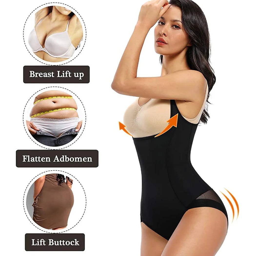 Bodysuit Shapewear Women Waist Trainer Body Shaper Belly Slimming Sheath Underwear Colombian Girdles To Reduce Abdomen and Waist