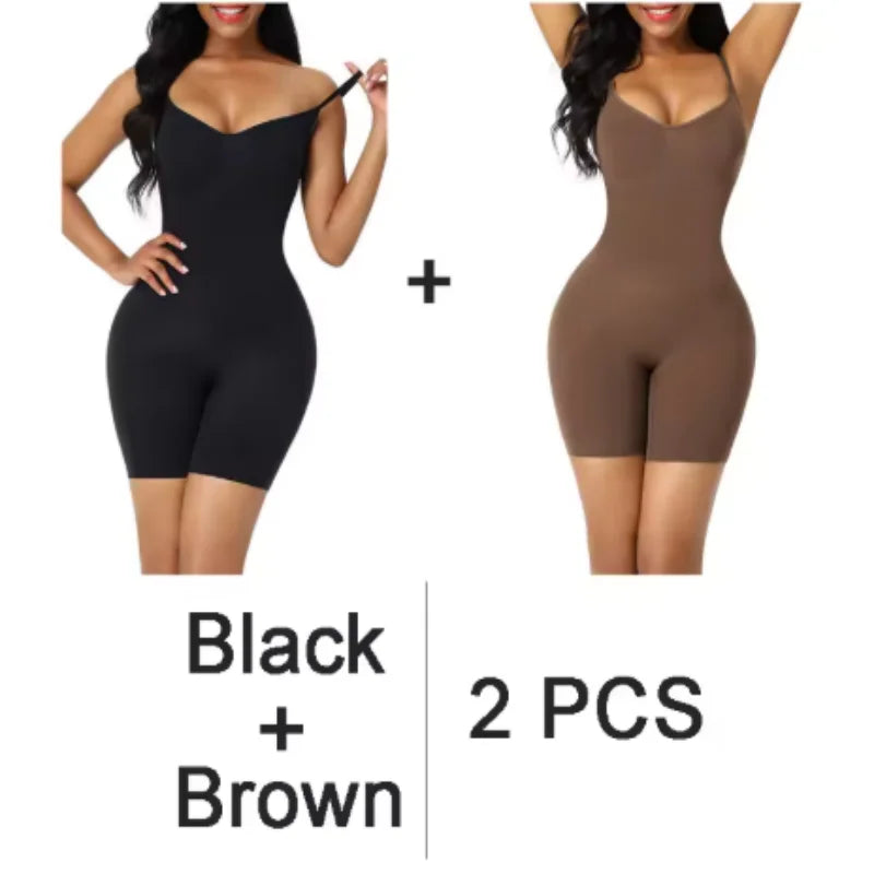 Shapewear Bodysuit For Women Fajas Seamless Full Body Shaper Waist Trainer Push Up Corset Tummy Control Butt Lifter Slimming