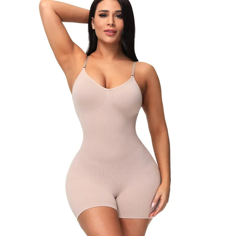 Women Bodysuit Shapewear Full Body Shaper Tummy Control Slimming Sheath Butt Lifter Push Up Thigh Slimmer Abdomen Shapers Corset