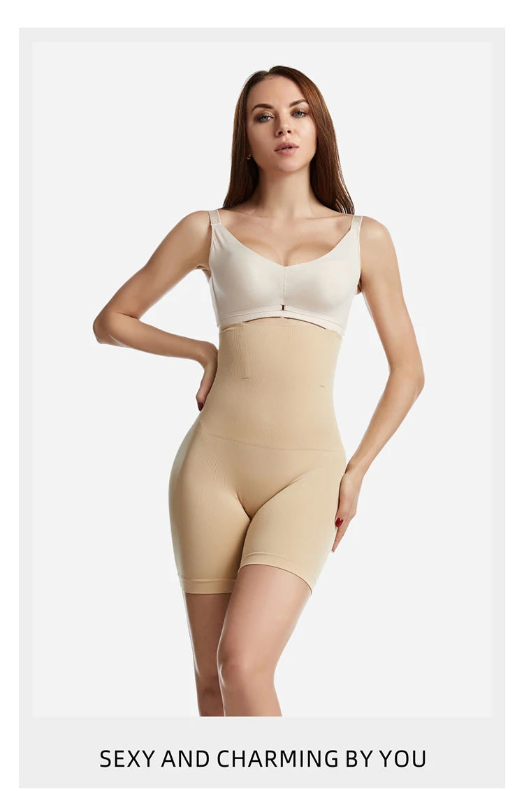 Shapewear for Women High Waist Trainer Panties Tummy Control Hip Butt Lifter Shorts Slimming Sheath Ladies Mid Thigh Body Shaper