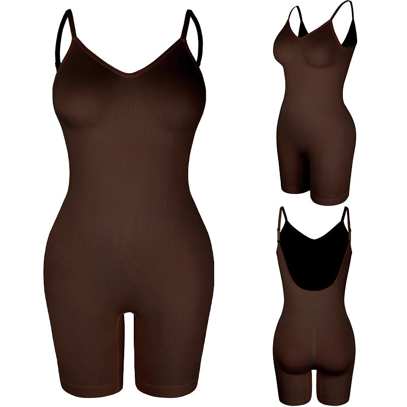 Low Back New Bodysuit Shapewear Women Mesh Butt Lifter Smooth Body Shaper Backless Slimming Sheath Flat Belly Corset