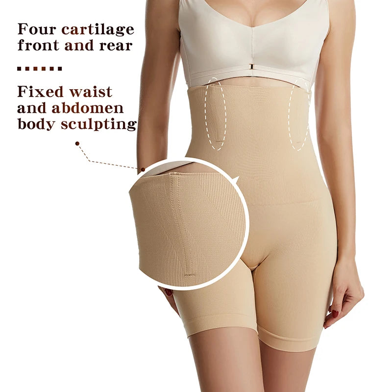 Shapewear for Women High Waist Trainer Panties Tummy Control Hip Butt Lifter Shorts Slimming Sheath Ladies Mid Thigh Body Shaper