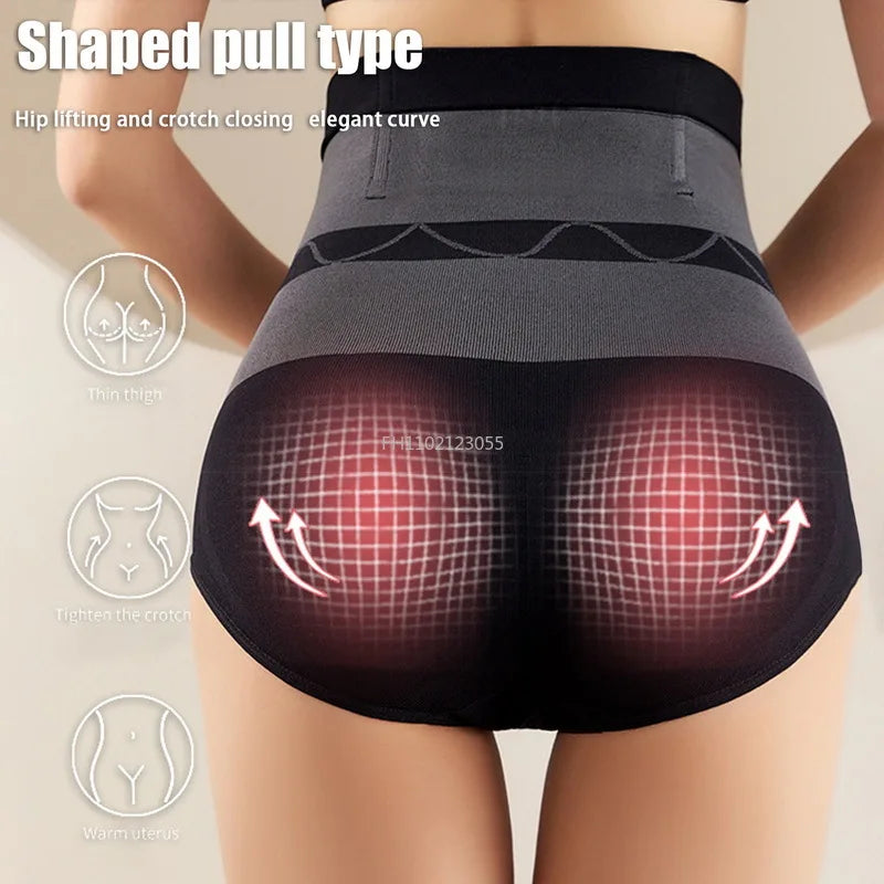Belly Slimming Panties Waist Trainer Body Shapers Women Seamless Tummy Control Underwear Postpartum High Waist Shapewear Panty
