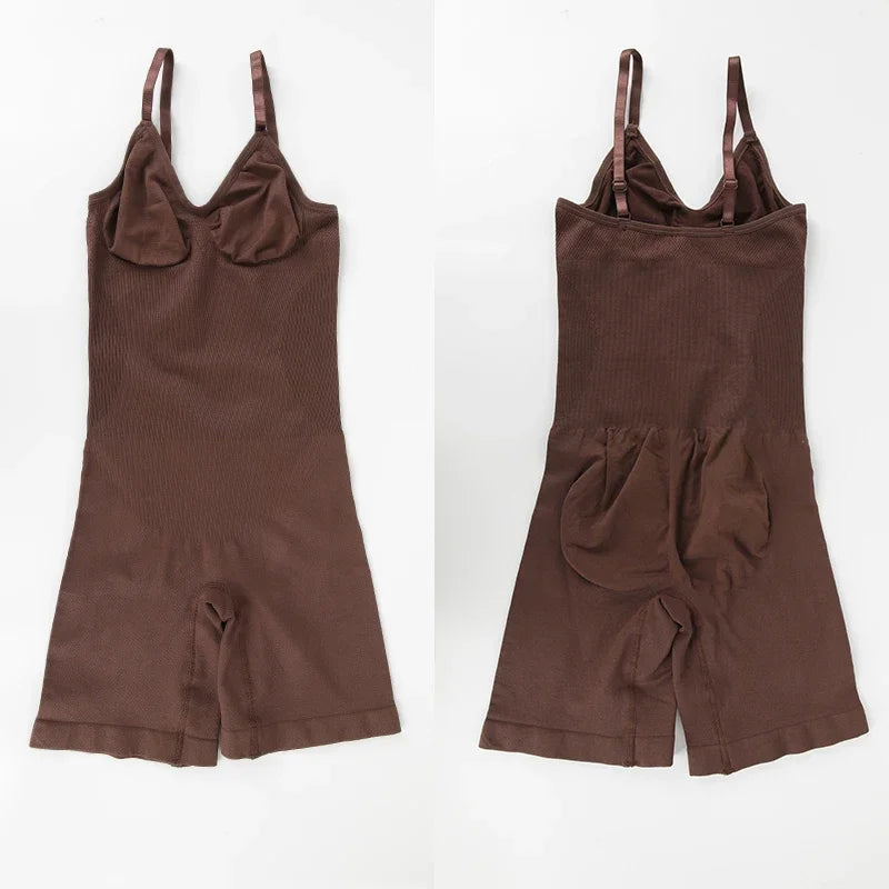 New Bodysuit Shapewear Women Tank Top Tummy Control Full Body Shaper Anti Chafing Shorts Slimming Waist Trainer Butt Lifter